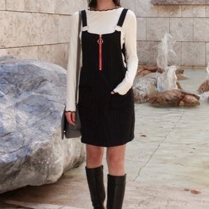 Mango pinafore dress